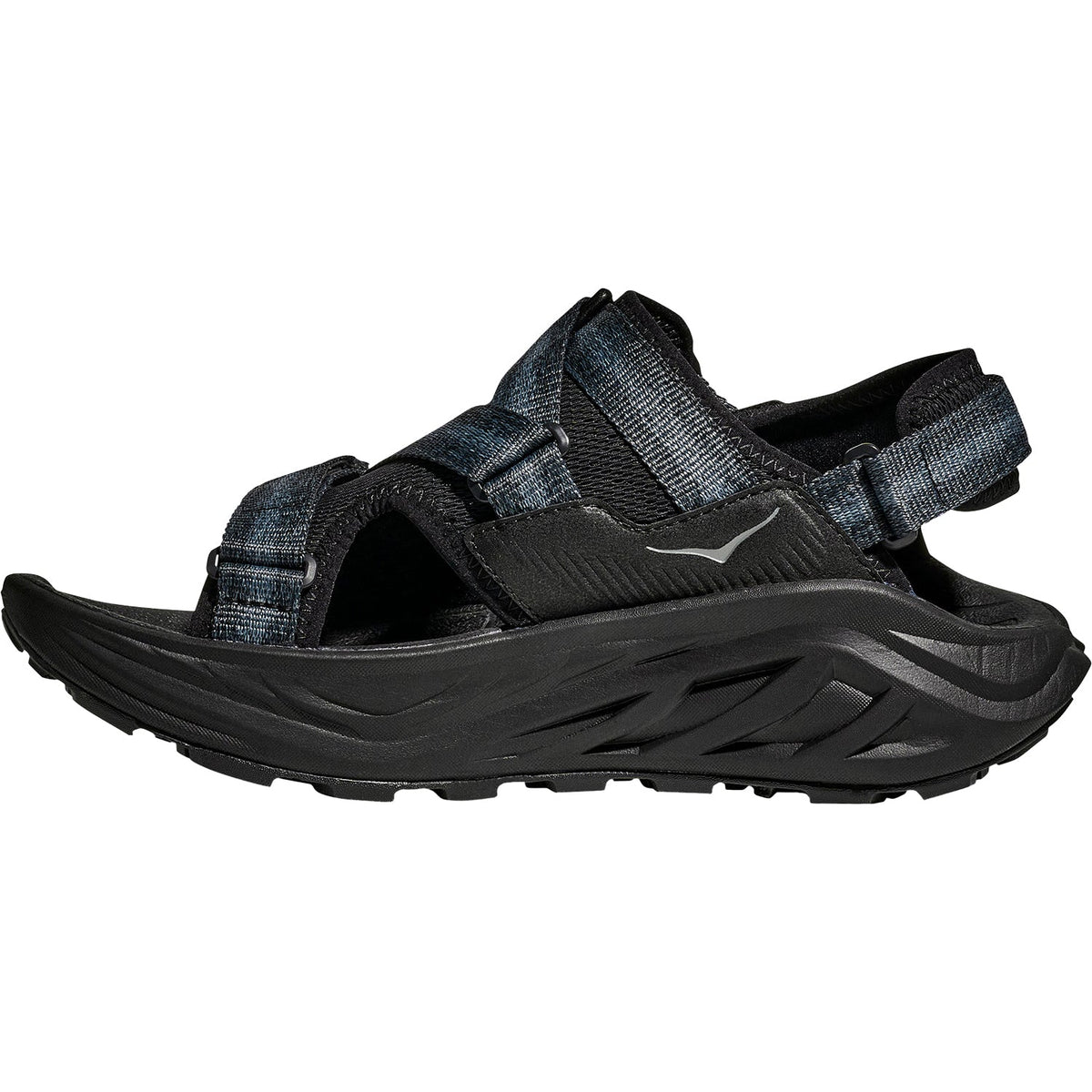 HOKA Infini Hike TC Men's Hiking Shoes Black/Black Synthetic
