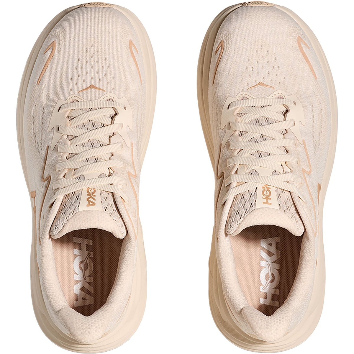 HOKA Clifton 10 Women's Athletic Shoes Vanilla/Birch