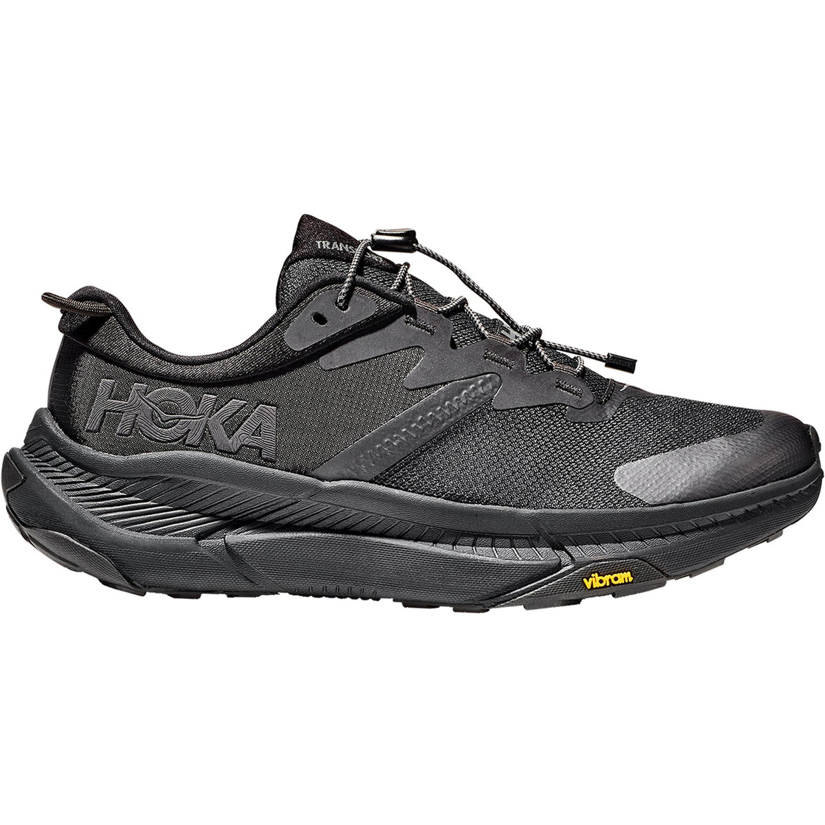 HOKA Transport Men's Everyday Shoes Black/Black Mesh