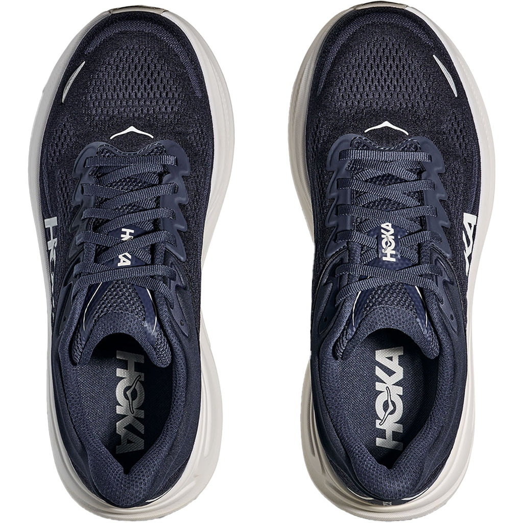 HOKA Bondi 9 Men Varsity Mesh Men's Athletic Shoes Varsity Navy / White