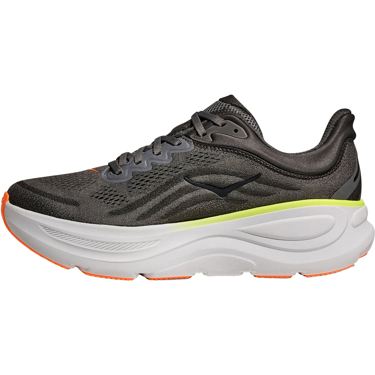 HOKA Bondi 9 Men's Running Shoes Asphalt Grey/Gravel Mesh