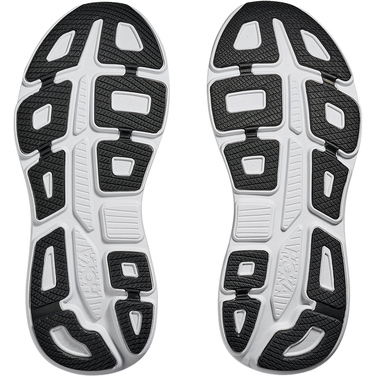 HOKA Bondi 9 Men's Athletic Shoes Black/Vermillion