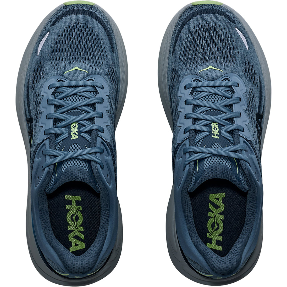 HOKA Bondi 9 Men's Athletic Shoes Downpour/Thunder Cloud