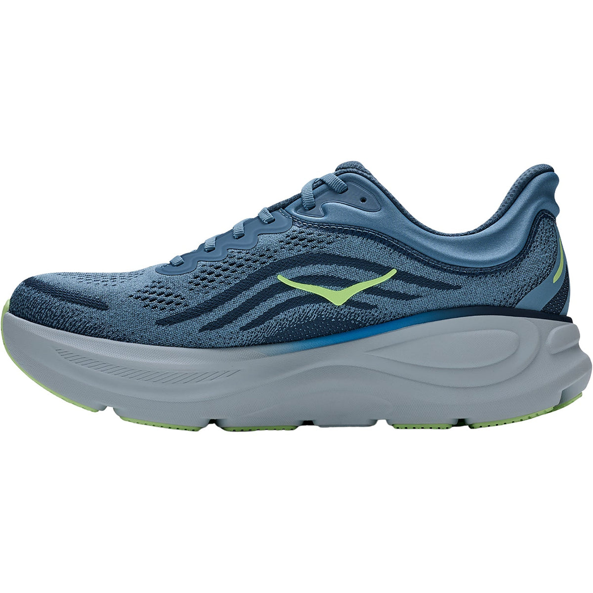 HOKA Bondi 9 Men's Athletic Shoes Downpour/Thunder Cloud