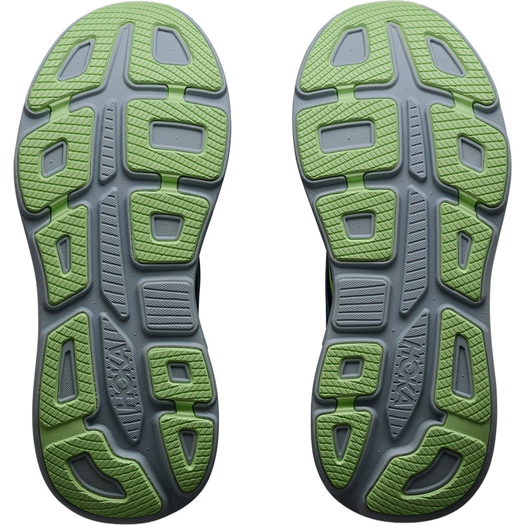 HOKA Bondi 9 Men's Athletic Shoes Downpour/Thunder Cloud