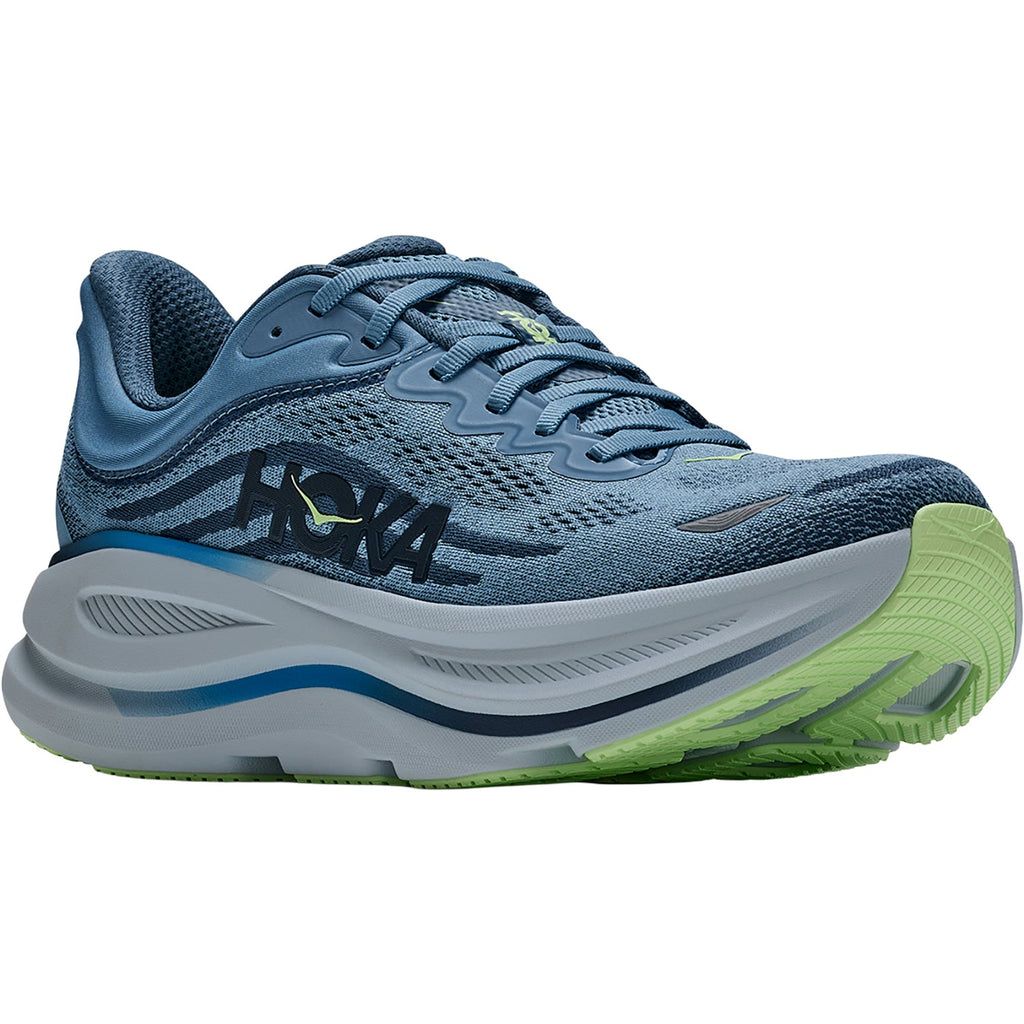HOKA Bondi 9 Men's Athletic Shoes Downpour/Thunder Cloud