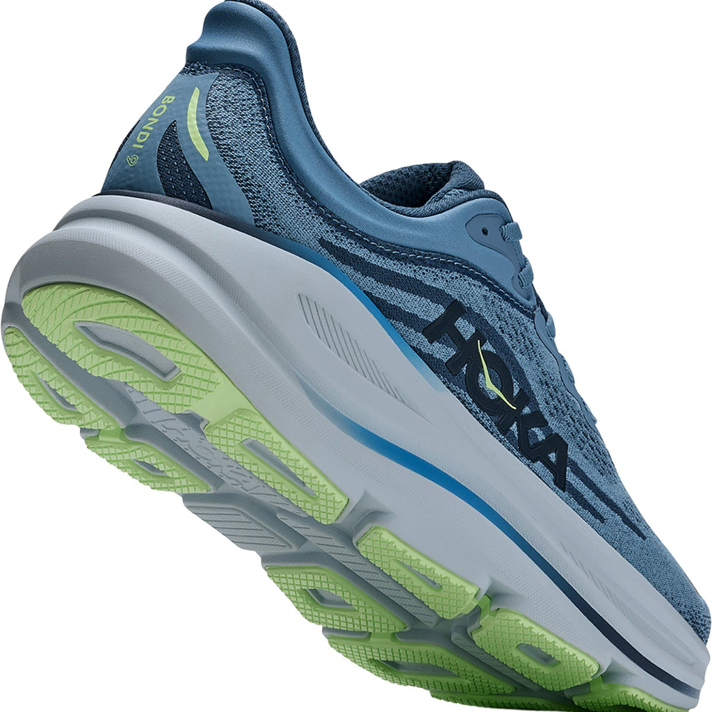 HOKA Bondi 9 Men's Athletic Shoes Downpour/Thunder Cloud