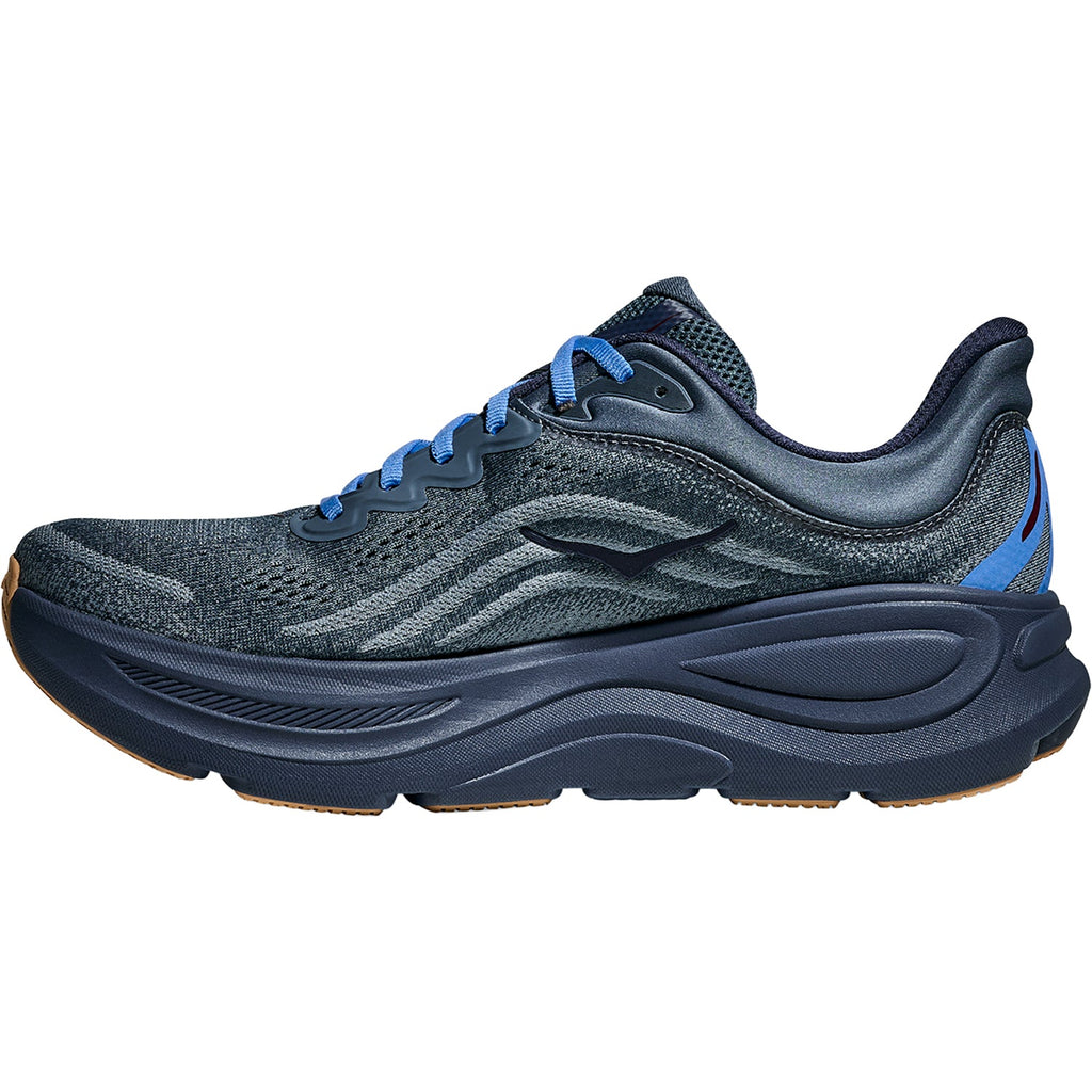 HOKA Bondi 9 Men's Athletic Shoes Faded Navy/Slate Blue