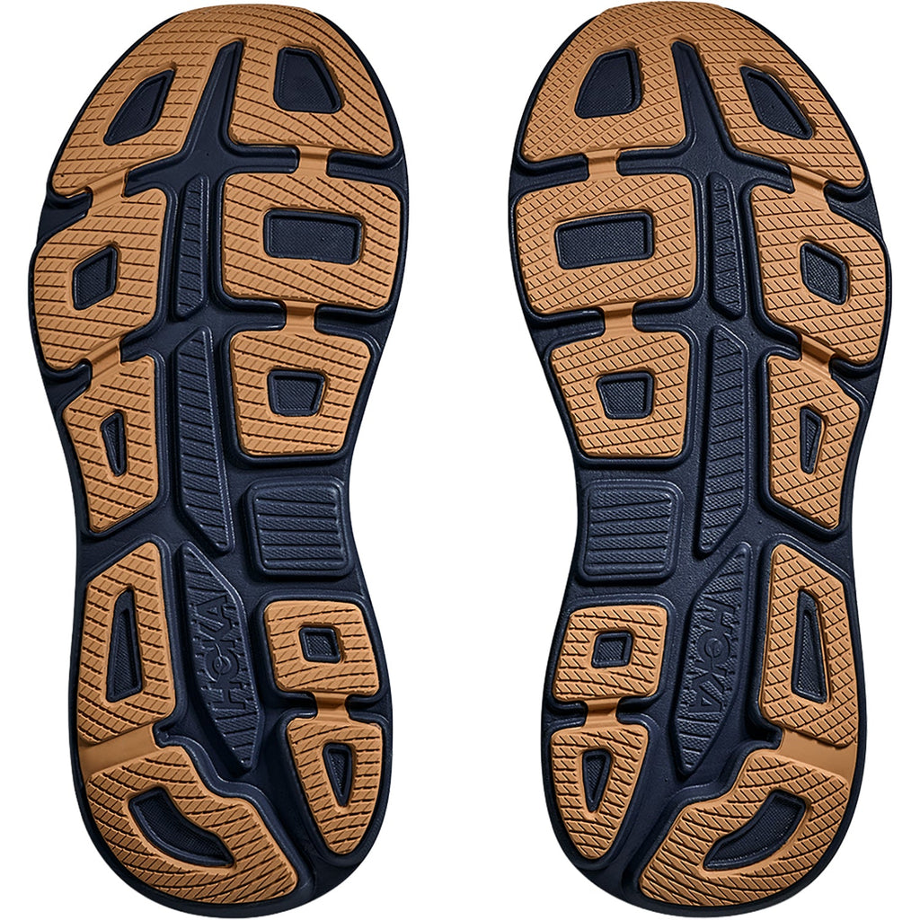 HOKA Bondi 9 Men's Athletic Shoes Faded Navy/Slate Blue