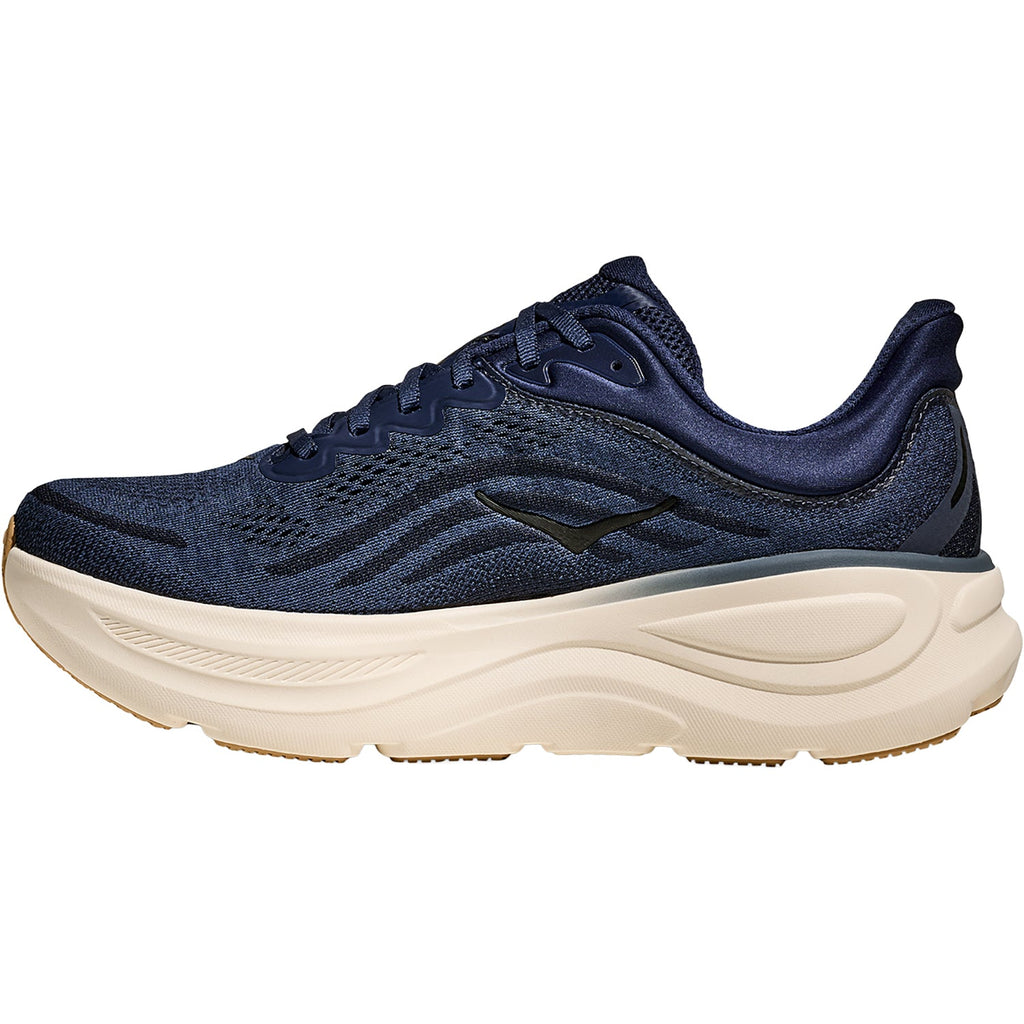 HOKA Bondi 9 Men's Athletic Shoes Midnight Blue/Varsity Navy