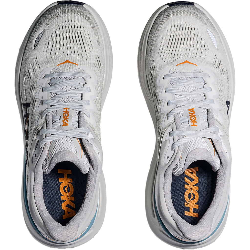 HOKA Bondi 9 Men's Athletic Shoes Stardust/Cosmic Grey