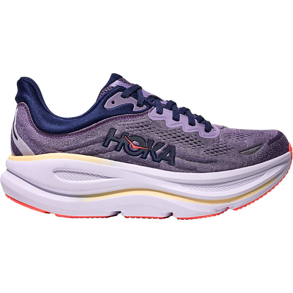 HOKA Bondi 9 Women's Athletic Shoes Berry Jam/Berry Patch