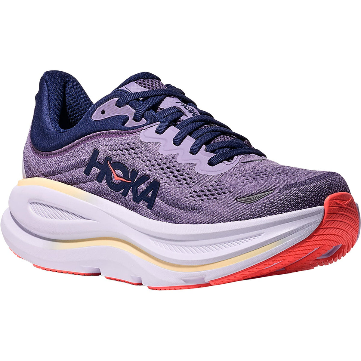 HOKA Bondi 9 Women's Athletic Shoes Berry Jam/Berry Patch