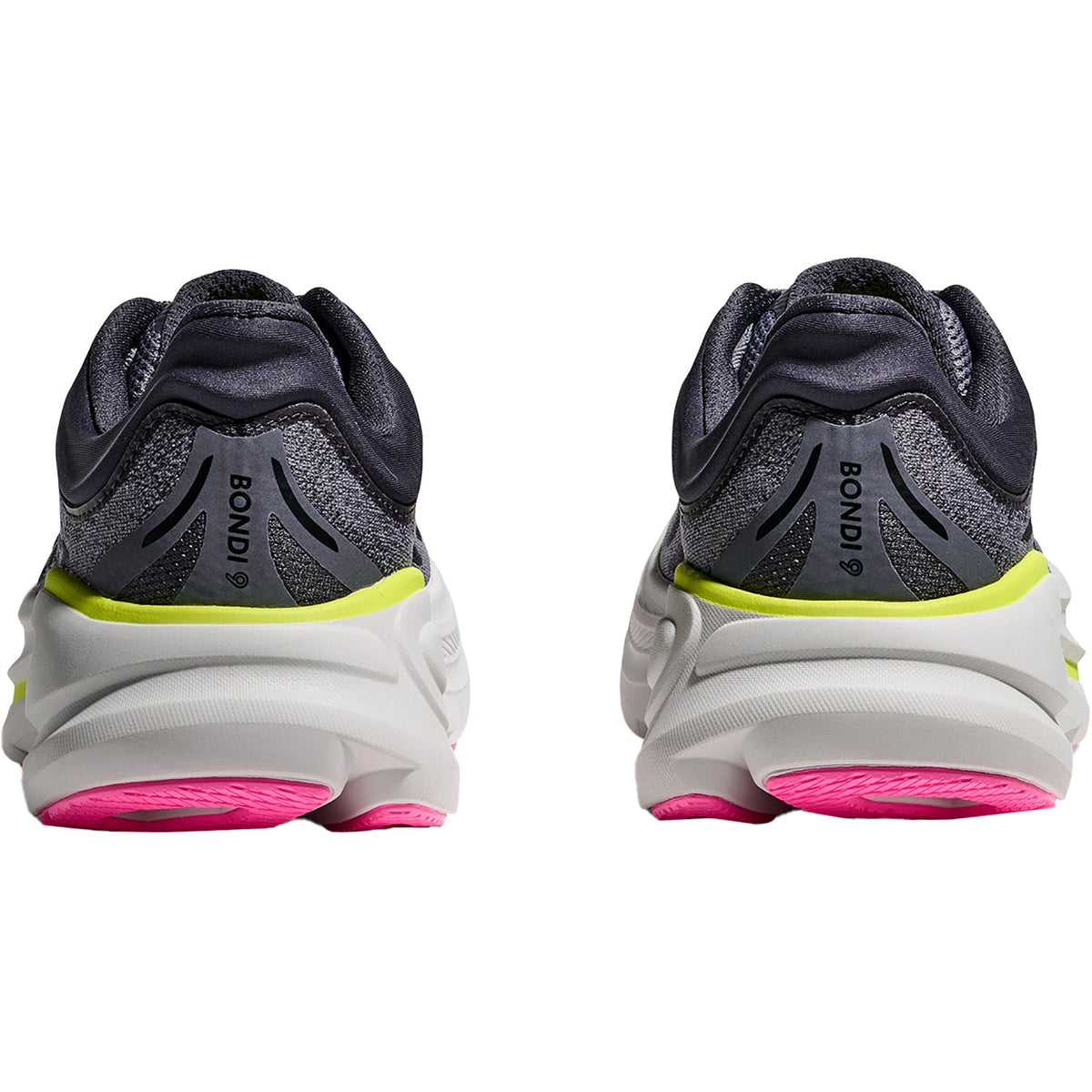 HOKA Bondi 9 Women's Athletic Shoes Charcoal Grey/Grey Skies