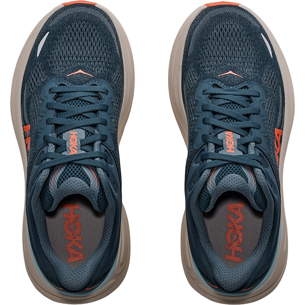 HOKA Bondi 9 Women's Athletic Shoes Faded Navy/Slate Blue