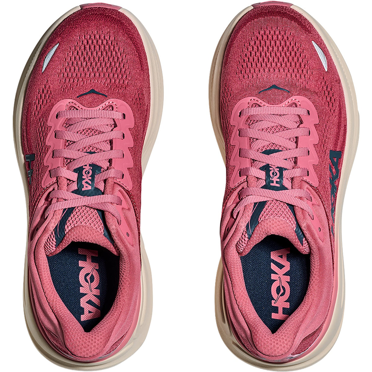 HOKA Bondi 9 Women's Athletic Shoes Lingonberry/Cranberry