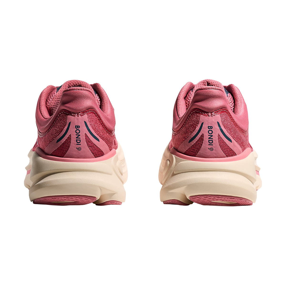 HOKA Bondi 9 Women's Athletic Shoes Lingonberry/Cranberry