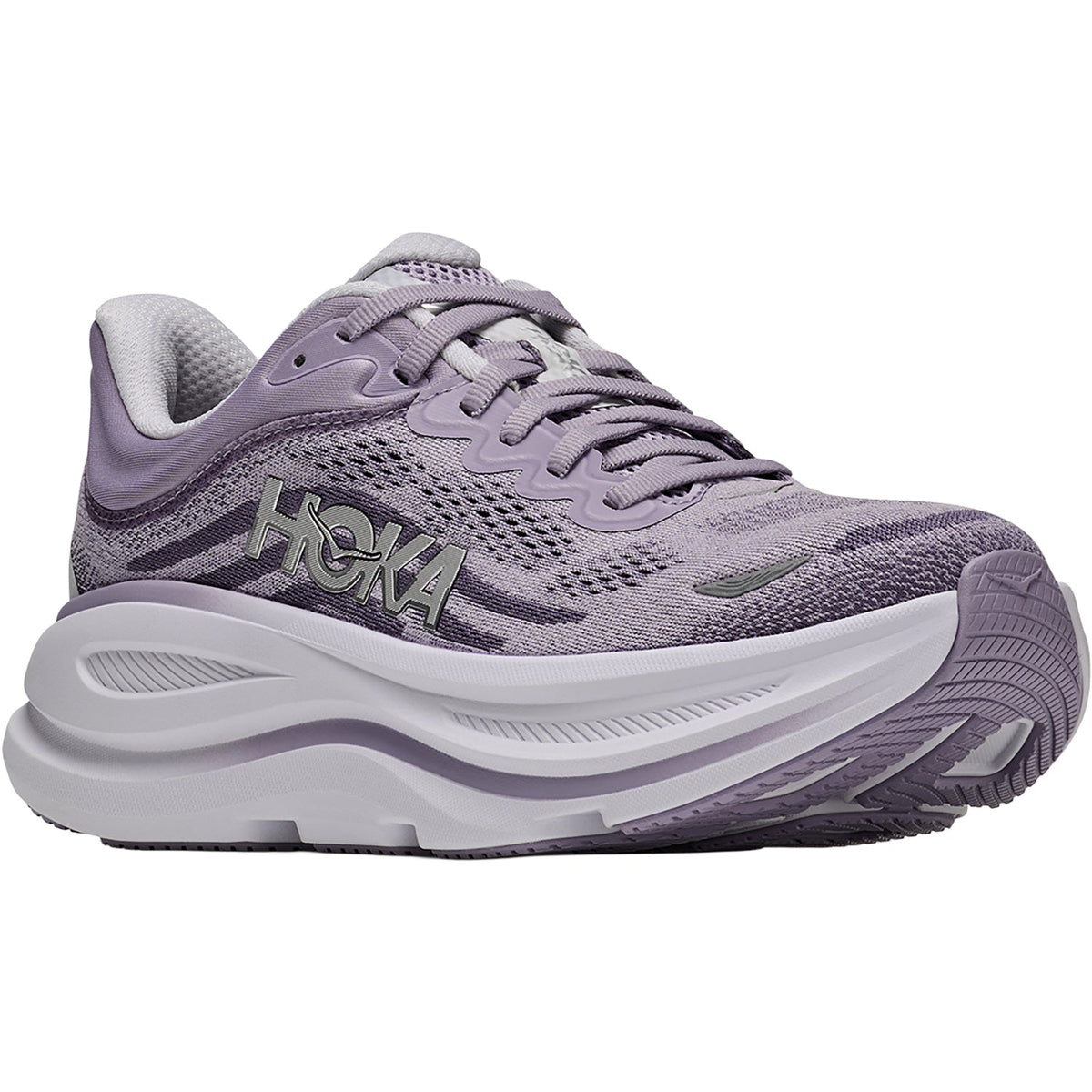 HOKA Bondi 9 Women's Athletic Shoes Mellow Lilac/Purple Fog