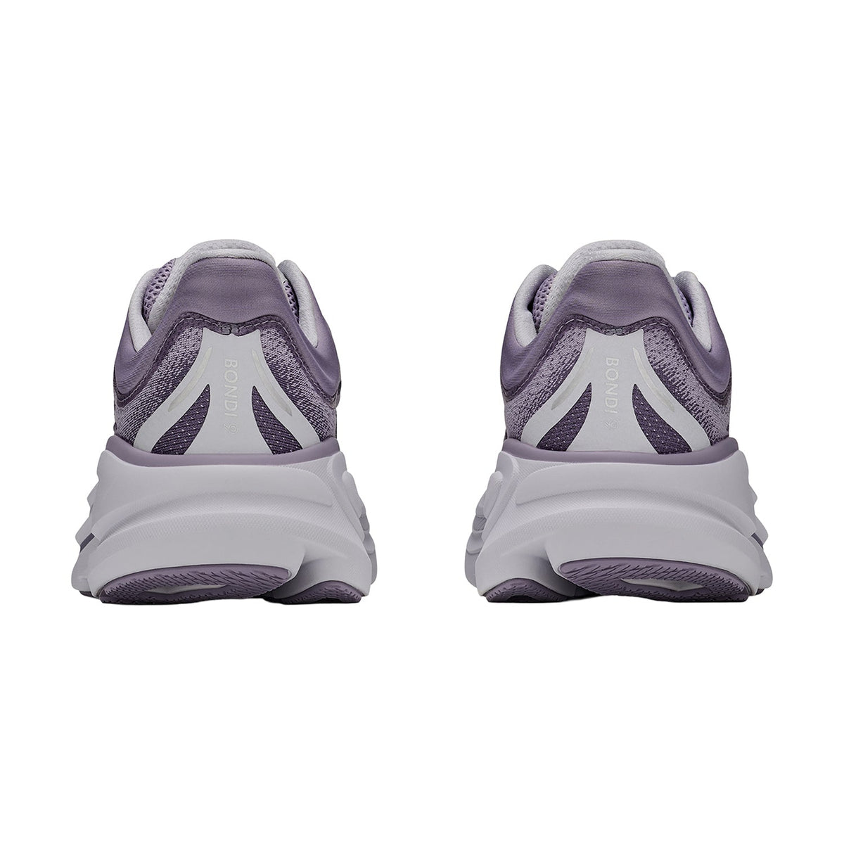 HOKA Bondi 9 Women's Athletic Shoes Mellow Lilac/Purple Fog