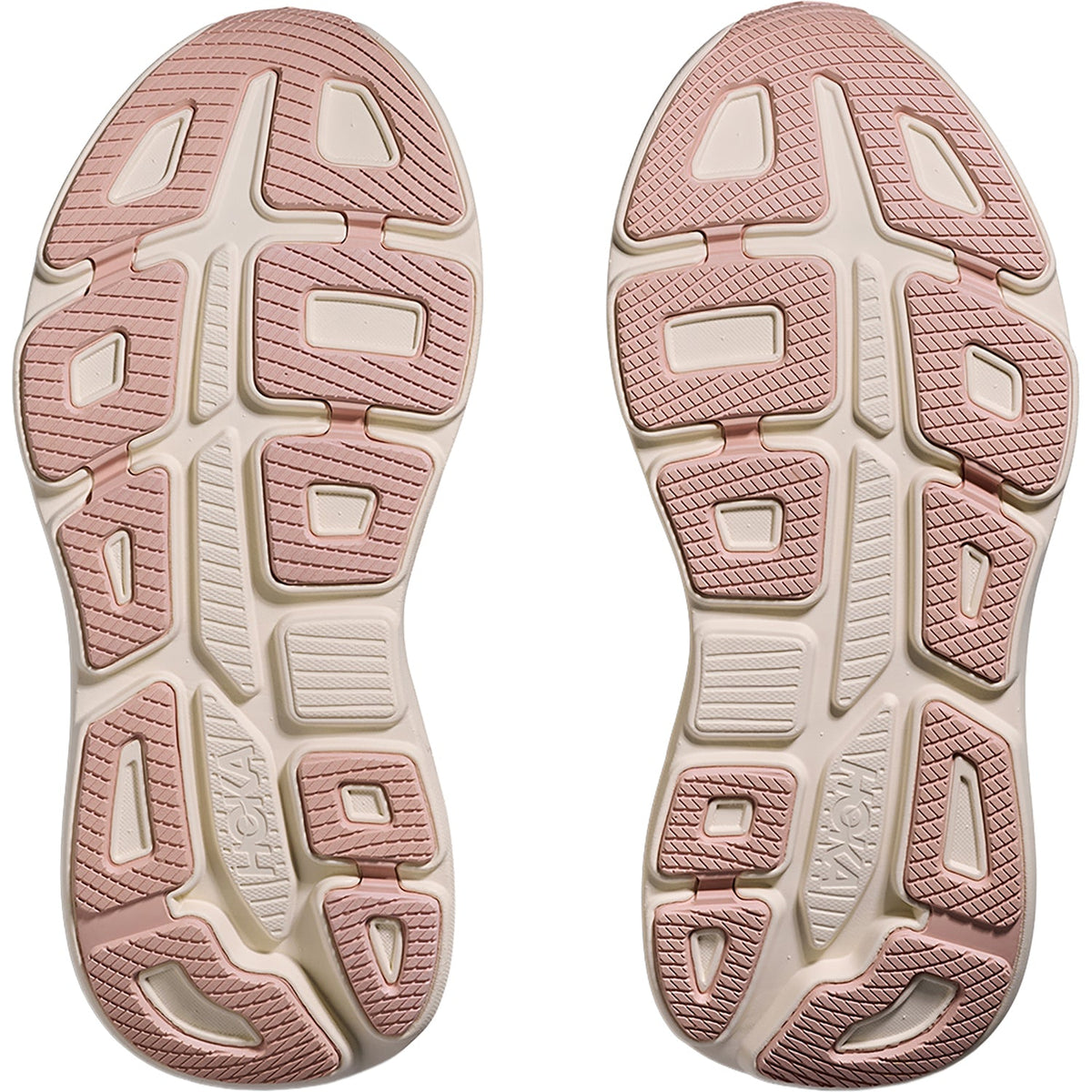 HOKA Bondi 9 Women's Athletic Shoes Oat Milk/Rose Gold