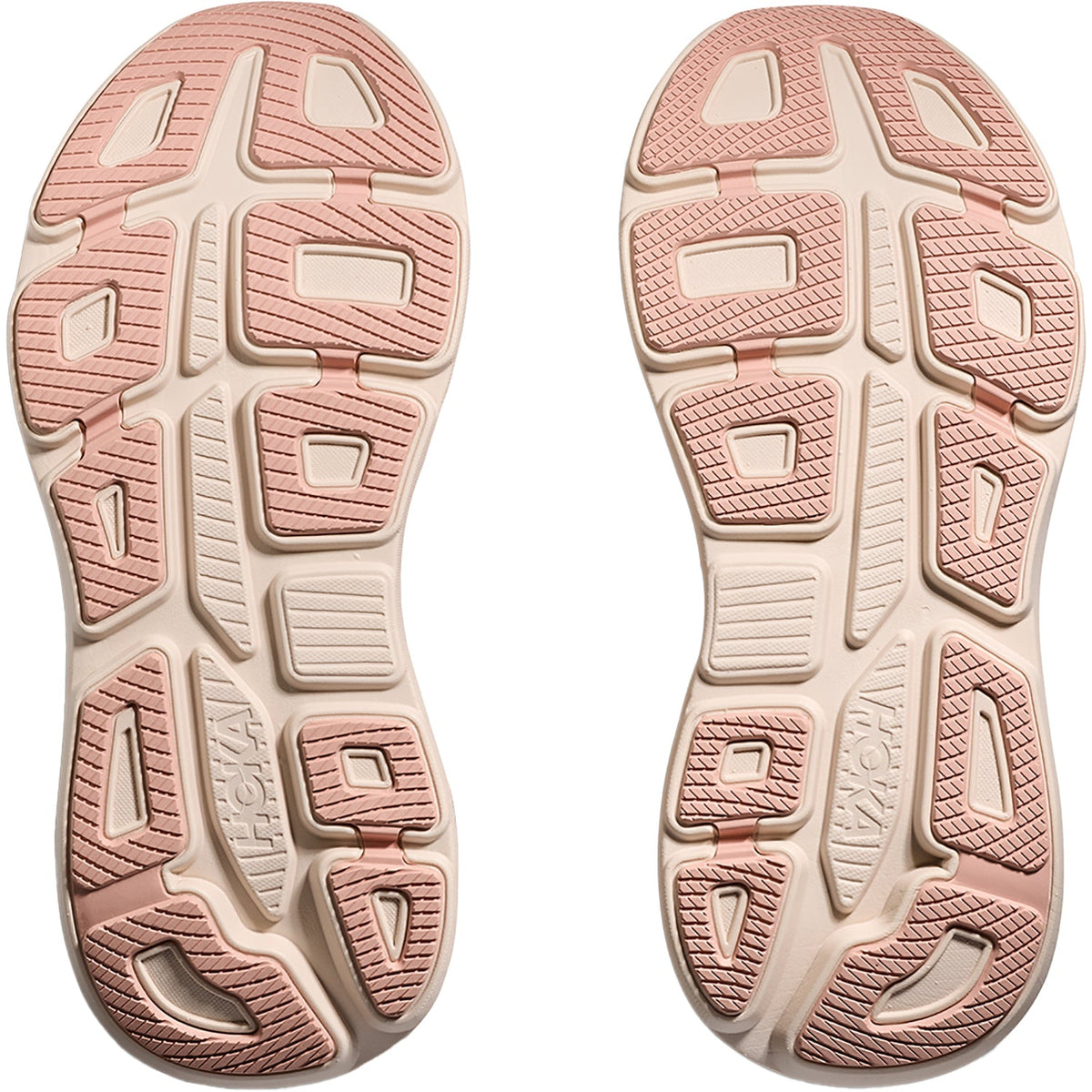 HOKA Bondi 9 Women's Athletic Shoes Rose Latte/Rose Cream