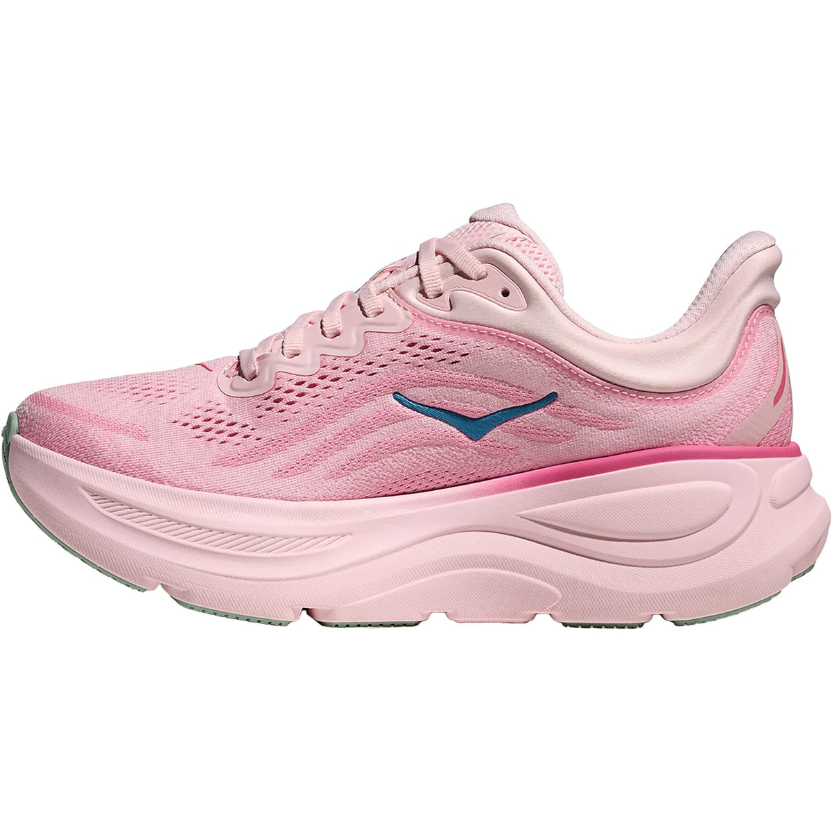 HOKA Bondi 9 Women's Athletic Shoes Rose Tea/Petal