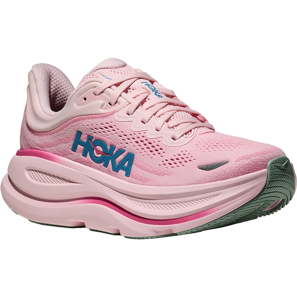HOKA Bondi 9 Women's Athletic Shoes Rose Tea/Petal