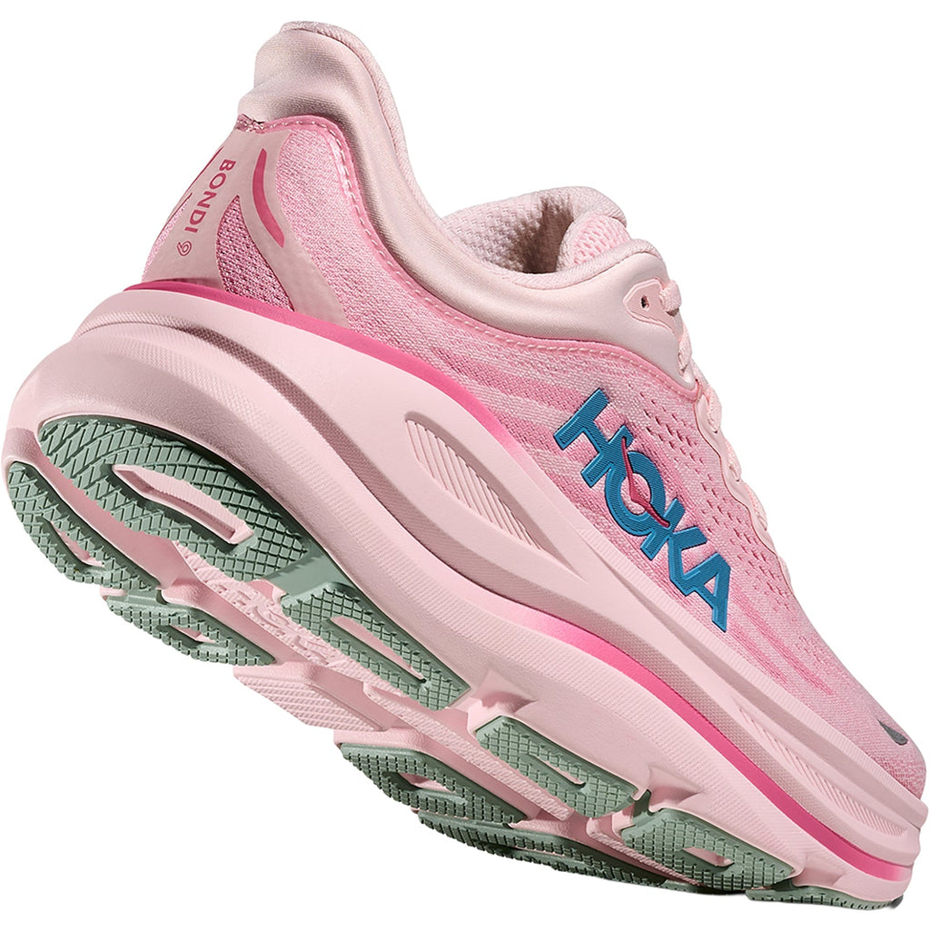 HOKA Bondi 9 Women's Athletic Shoes Rose Tea/Petal