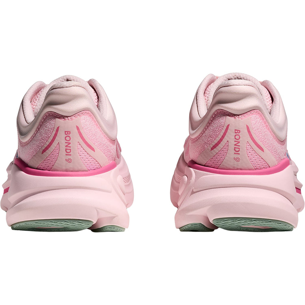 HOKA Bondi 9 Women's Athletic Shoes Rose Tea/Petal