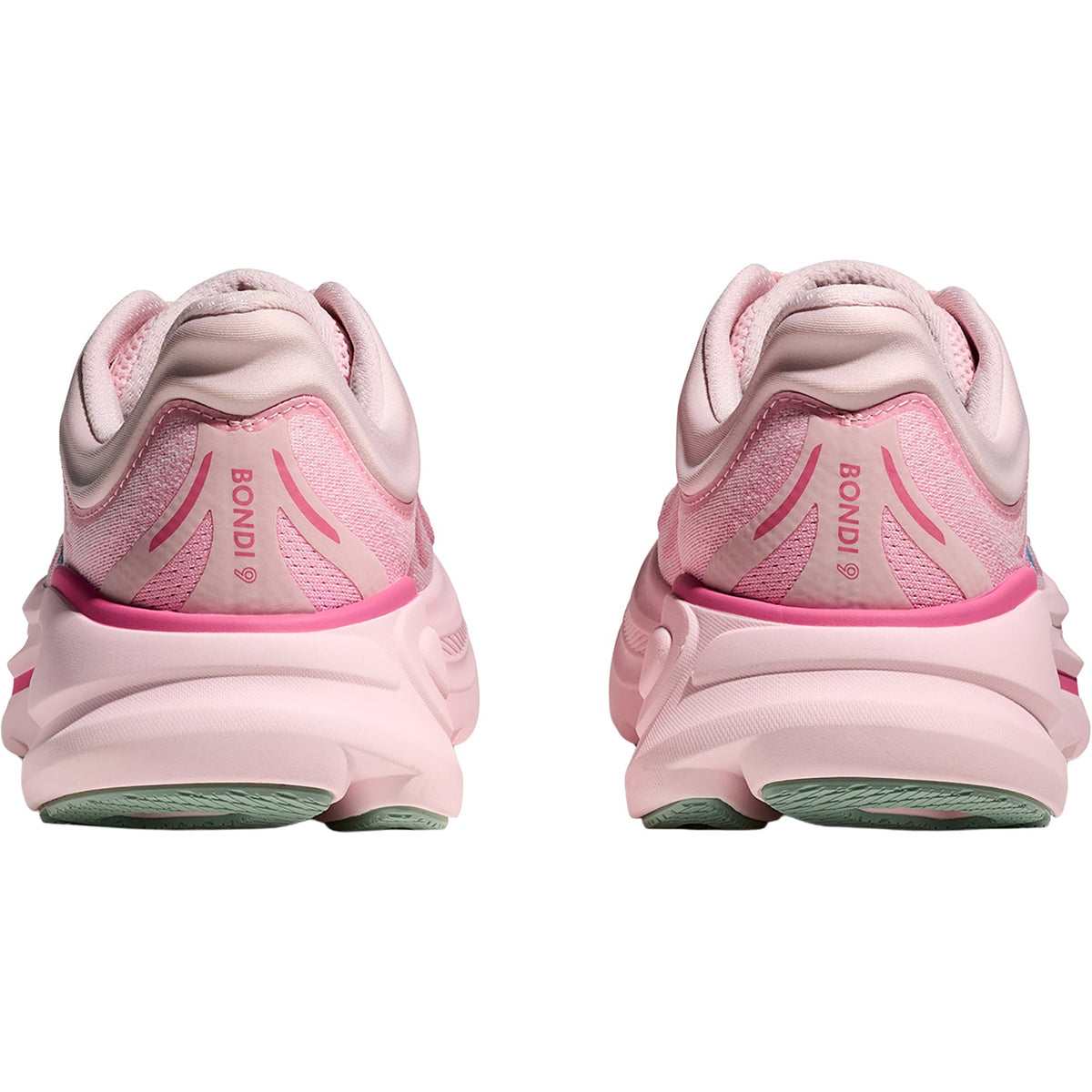 HOKA Bondi 9 Women's Athletic Shoes Rose Tea/Petal