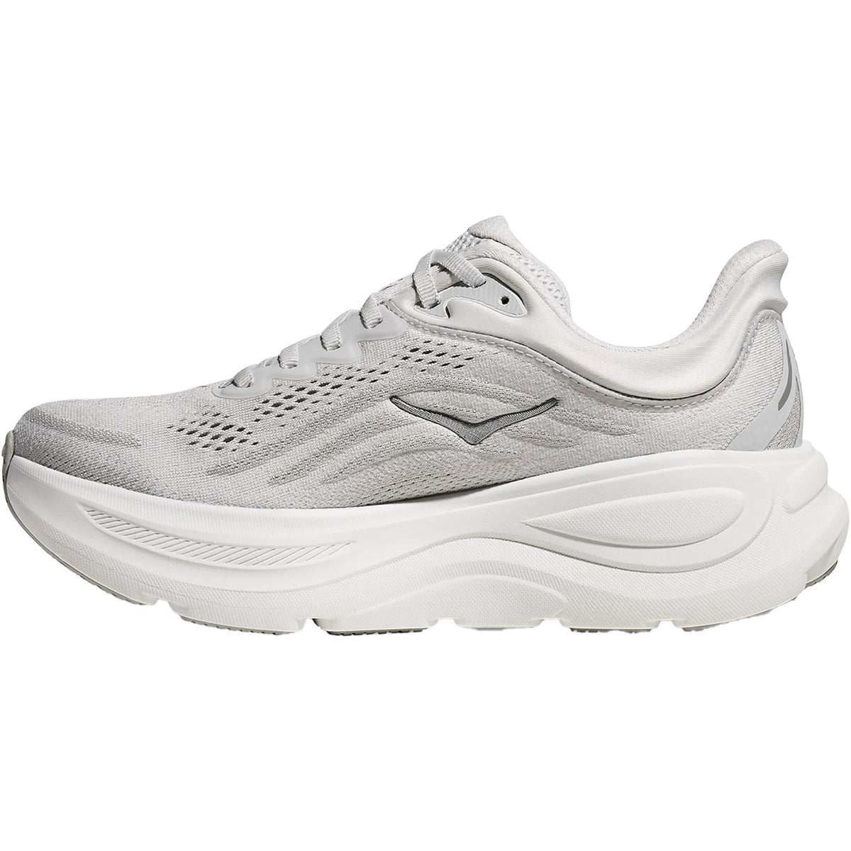 HOKA Bondi 9 Women's Athletic Shoes Stardust/Silver