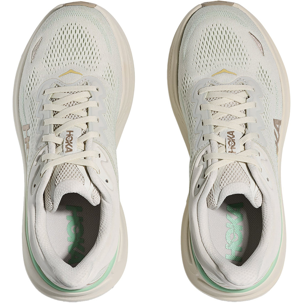 HOKA Bondi 9 Women's Athletic Shoes Truffle Salt/Sea Glass