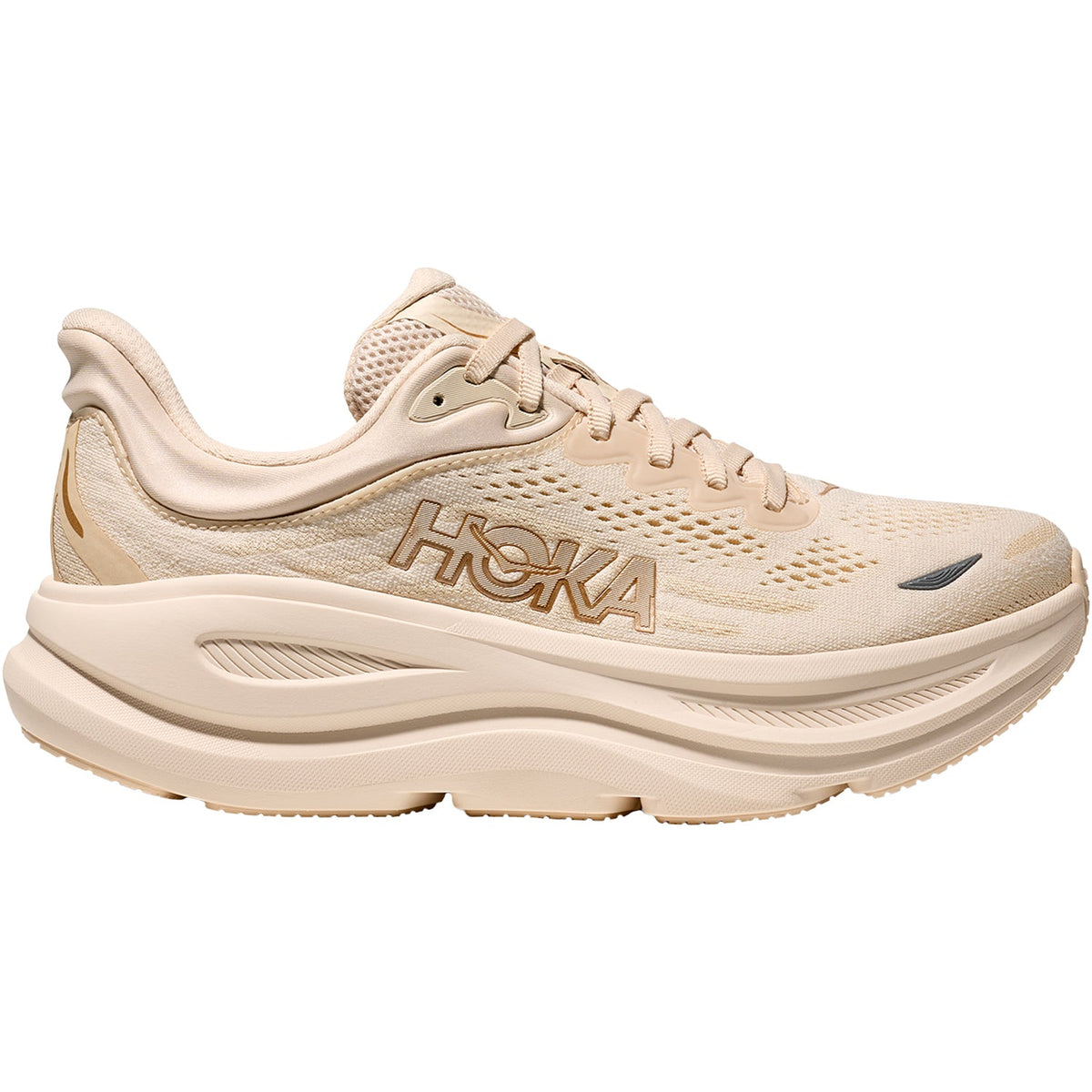 HOKA Bondi 9 Women's Athletic Shoes Vanilla/Birch