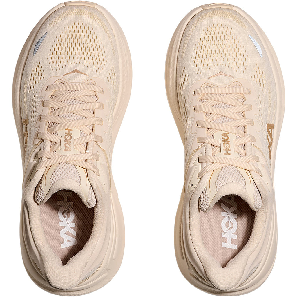 HOKA Bondi 9 Women's Athletic Shoes Vanilla/Birch