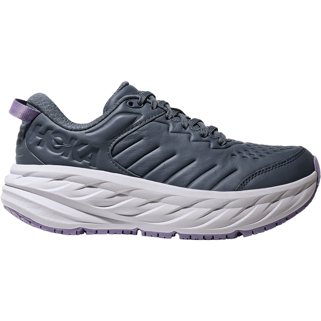 HOKA Bondi SR Women's Athletic Shoes Faded Navy/Berry Patch