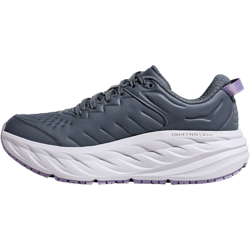 HOKA Bondi SR Women's Athletic Shoes Faded Navy/Berry Patch