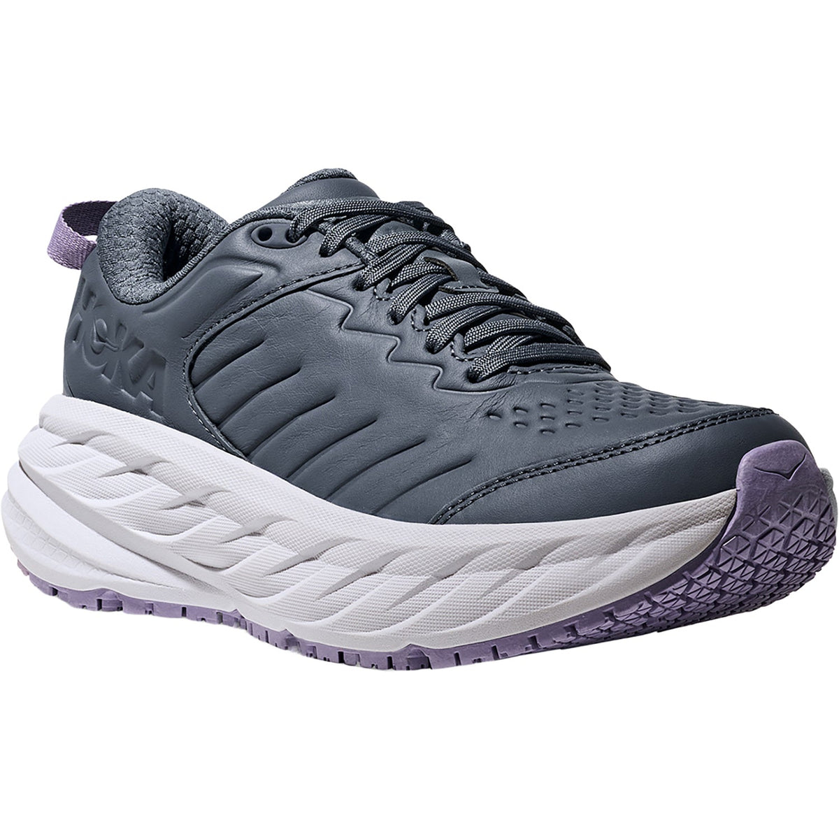 HOKA Bondi SR Women's Athletic Shoes Faded Navy/Berry Patch