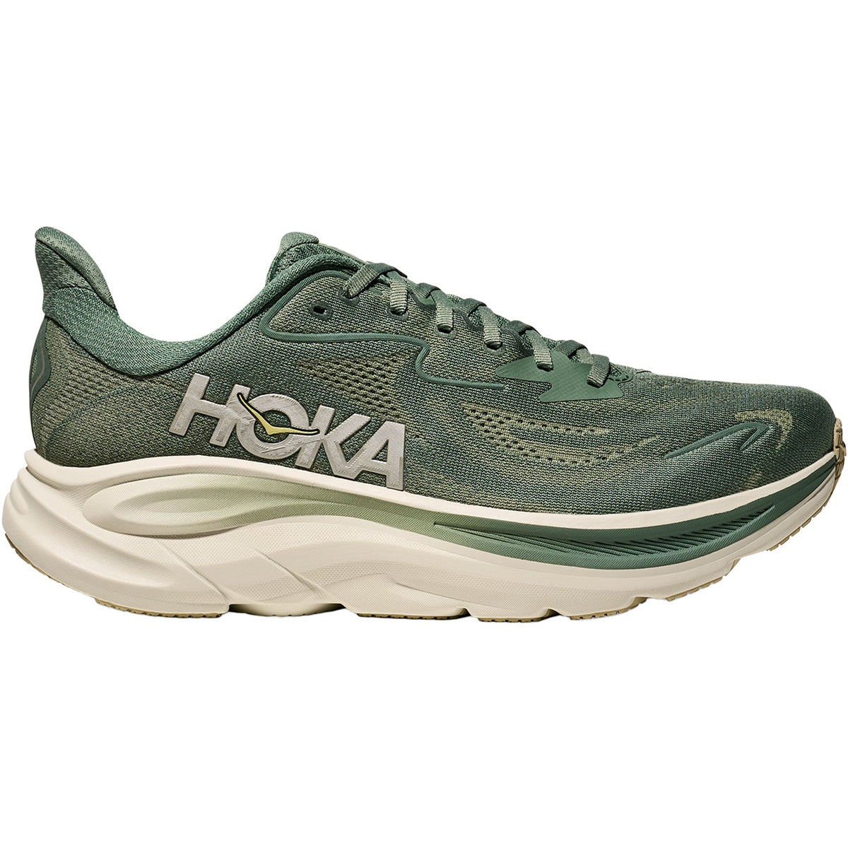 HOKA Clifton 10 Men's Athletic Shoes Fern/Truffle Salt