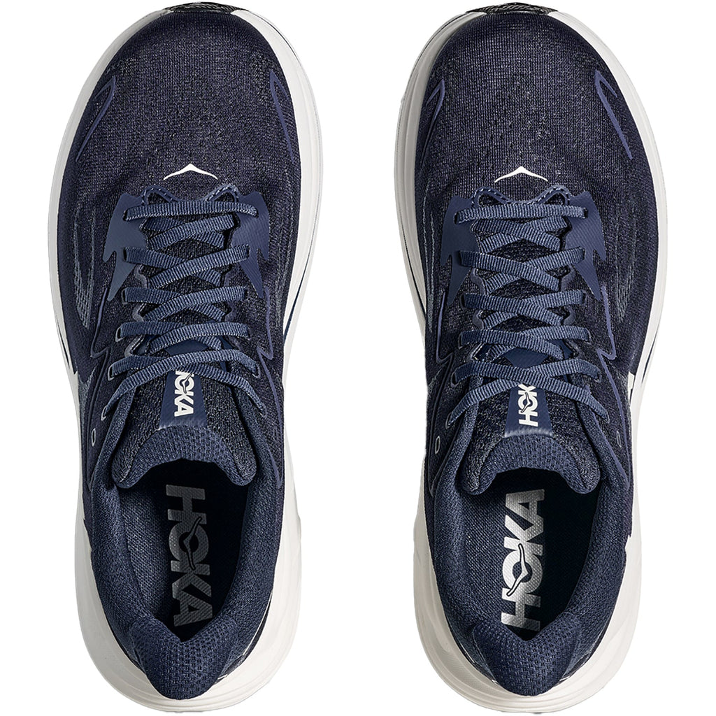 HOKA Clifton 10 Men's Athletic Shoes Navy/White