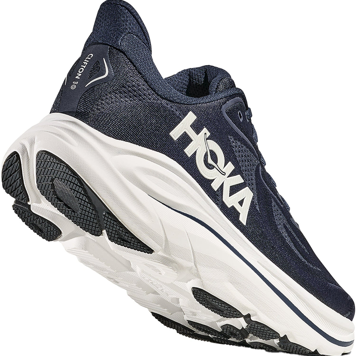 HOKA Clifton 10 Men's Athletic Shoes Navy/White