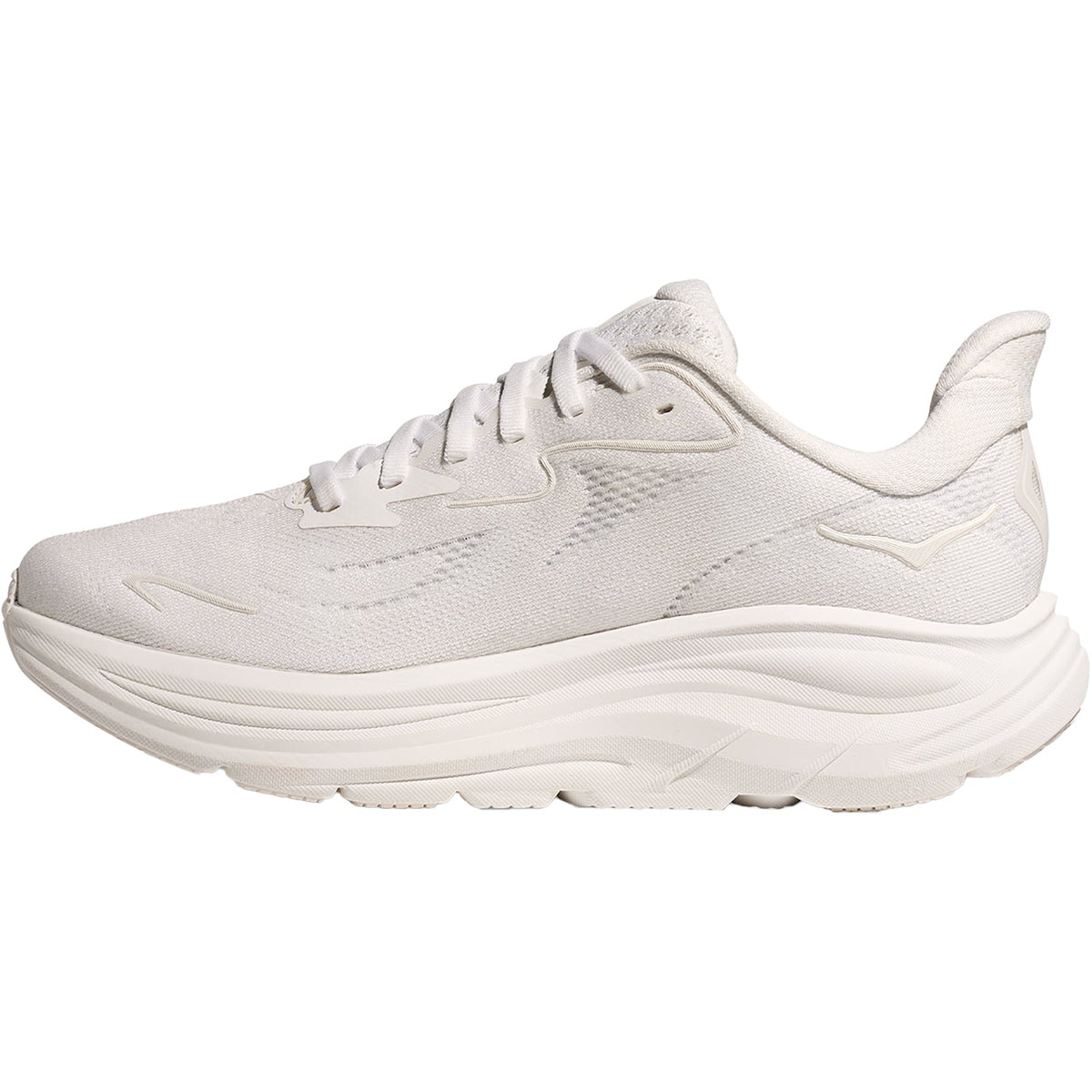HOKA Clifton 10 Women's Athletic Shoes White/White