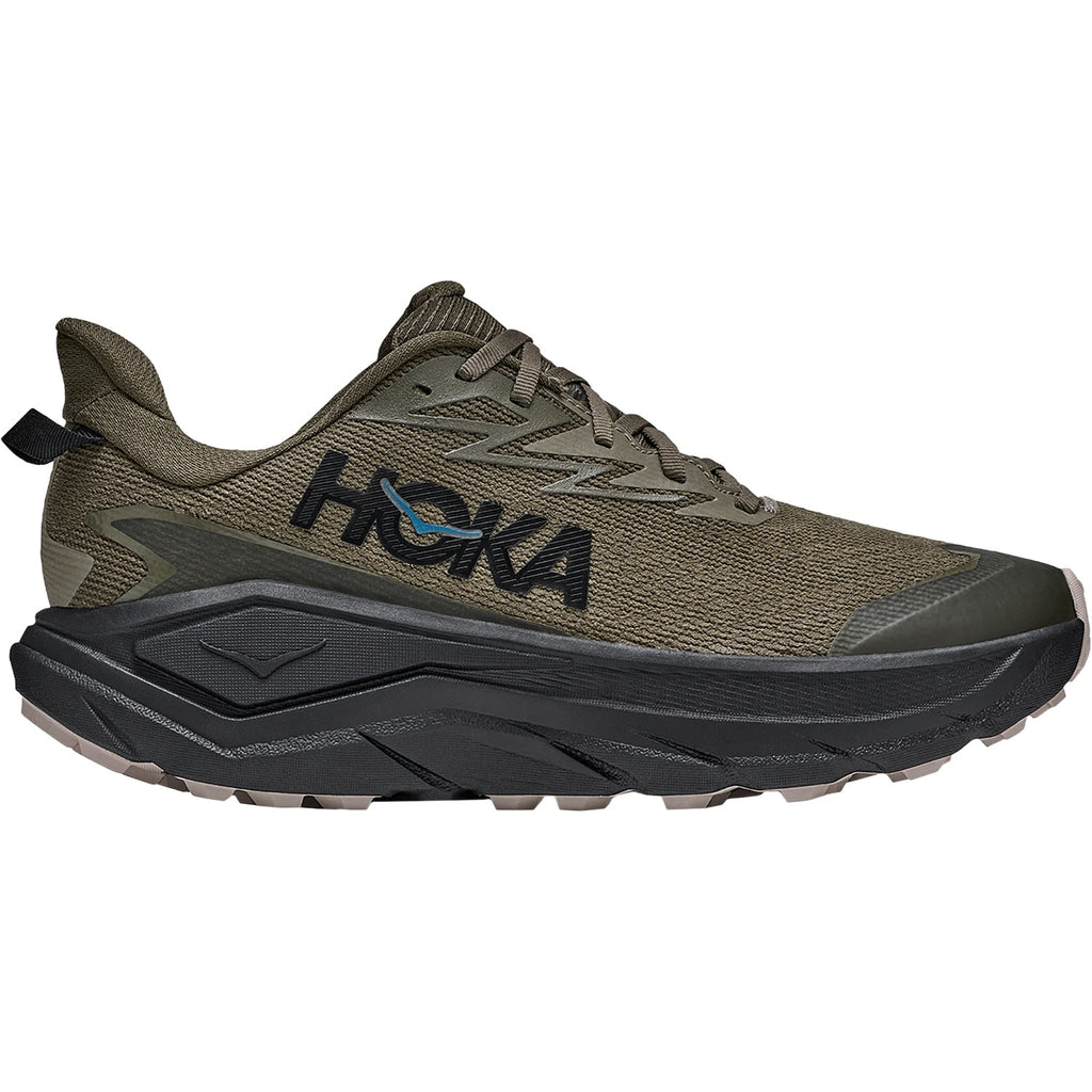 HOKA Challenger 8 GTX Men's Athletic Trail Shoes Antique Olive/Black