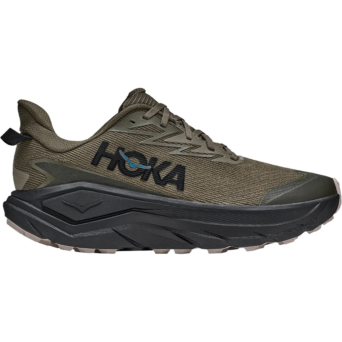 HOKA Challenger 8 GTX Men's Athletic Trail Shoes Antique Olive/Black