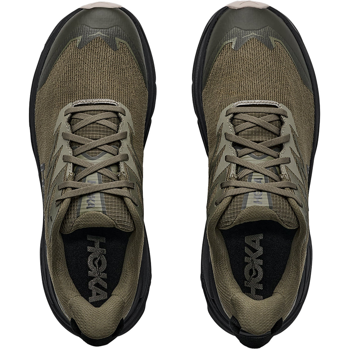 HOKA Challenger 8 GTX Men's Athletic Trail Shoes Antique Olive/Black