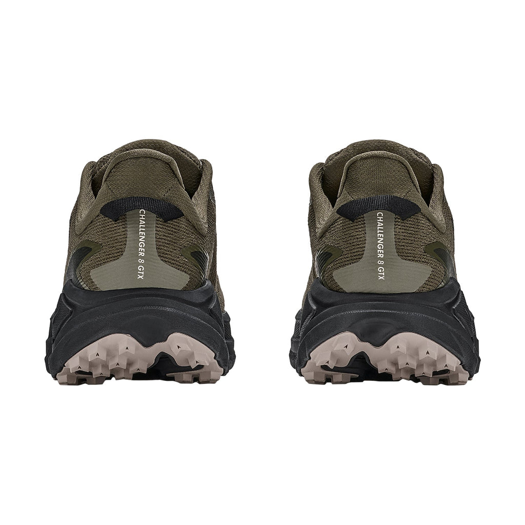 HOKA Challenger 8 GTX Men's Athletic Trail Shoes Antique Olive/Black