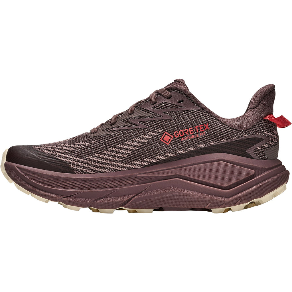 HOKA Challenger 8 GTX Women's Trail Running Shoes Smoky Quartz/Alabaster