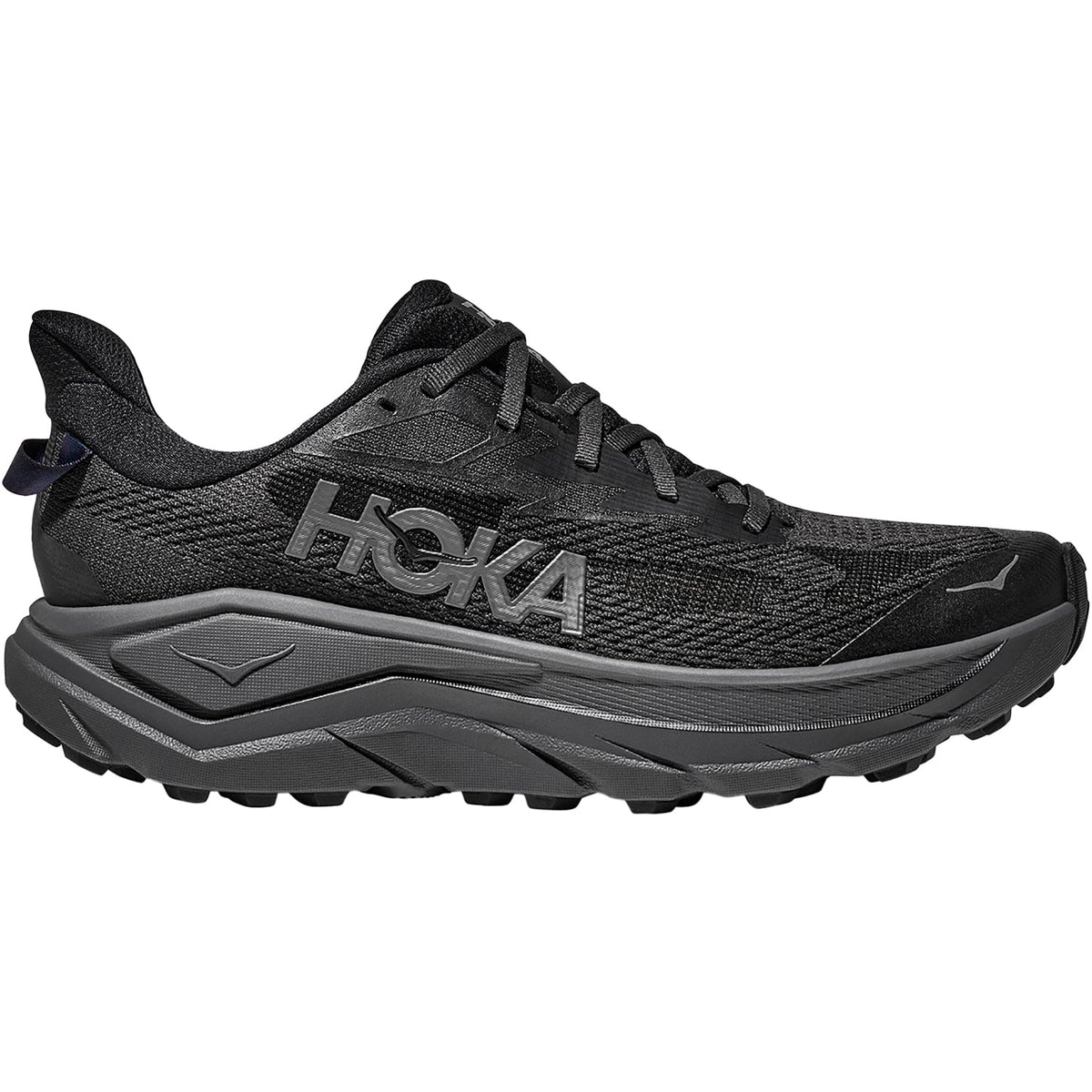 HOKA Challenger 8 Men's Athletic Shoes Black/Outer Orbit