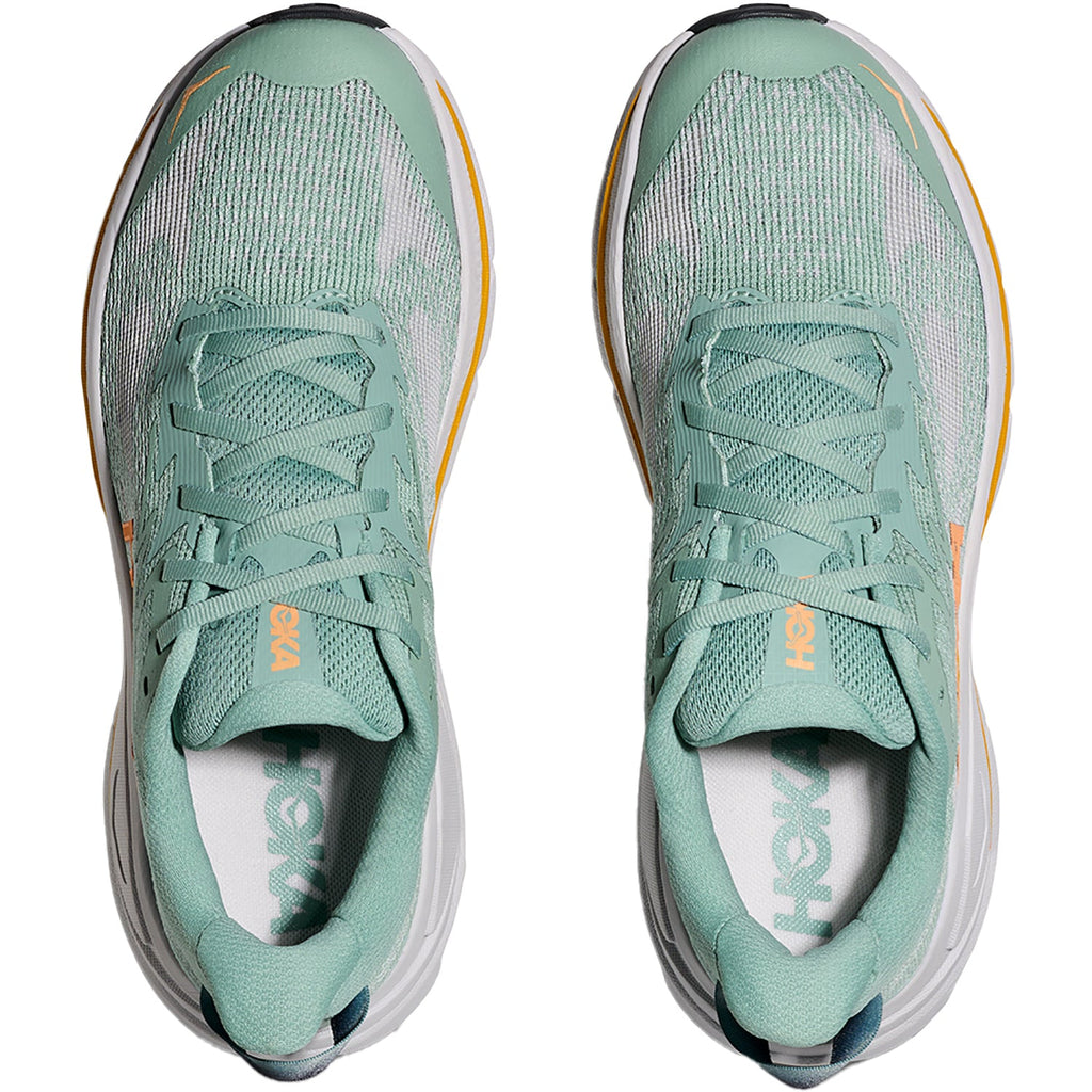 HOKA Challenger 8 Women's Athletic Shoes Jade/Cosmic Grey