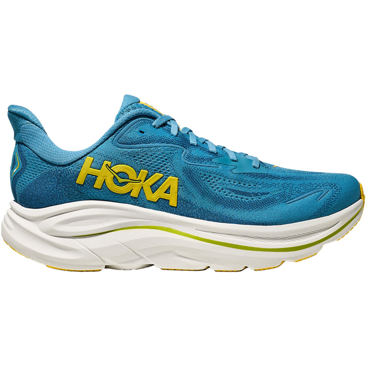 HOKA Clifton 10 Men's Athletic Shoes Alpine Blue/Foggy Night
