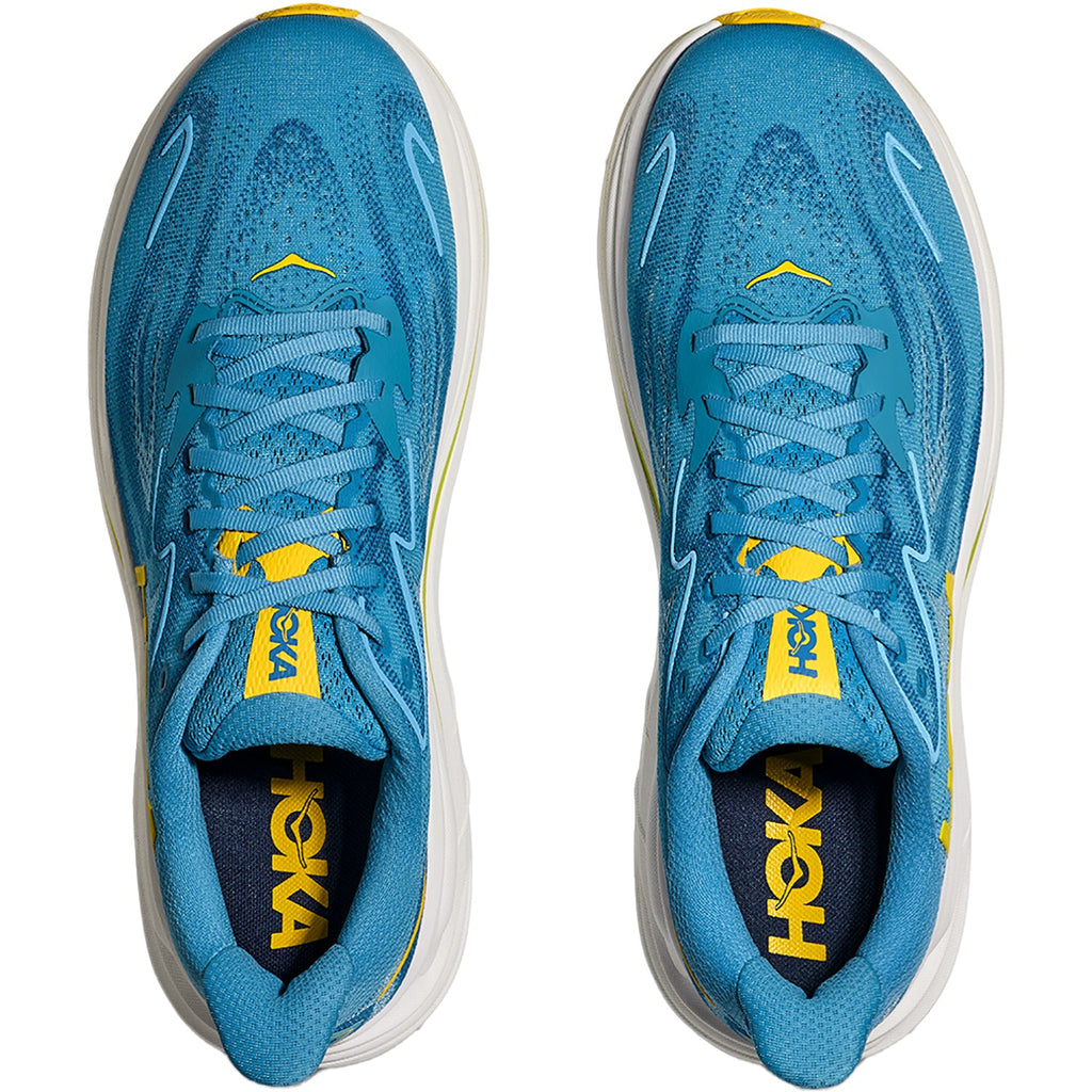 HOKA Clifton 10 Men's Athletic Shoes Alpine Blue/Foggy Night
